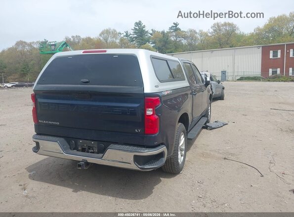 3GCUYDET7LG296199 2020 CHEVROLET SILVERADO Blue Tył prawy