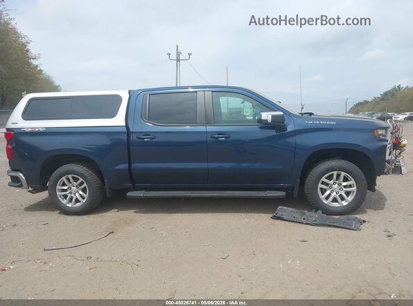 3GCUYDET7LG296199 2020 CHEVROLET SILVERADO Blue Widok wnętrza 360 stopni