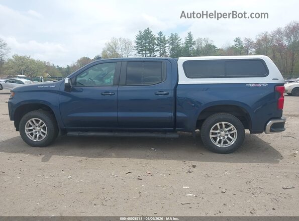 3GCUYDET7LG296199 2020 CHEVROLET SILVERADO Blue 