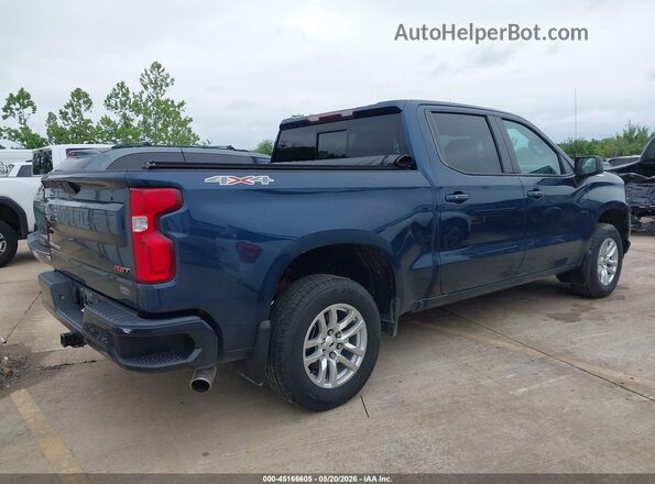 3GCUYEED1KG174435 2019 CHEVROLET SILVERADO Blue 