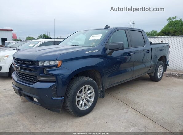 3GCUYEED1KG174435 2019 CHEVROLET SILVERADO Blue 