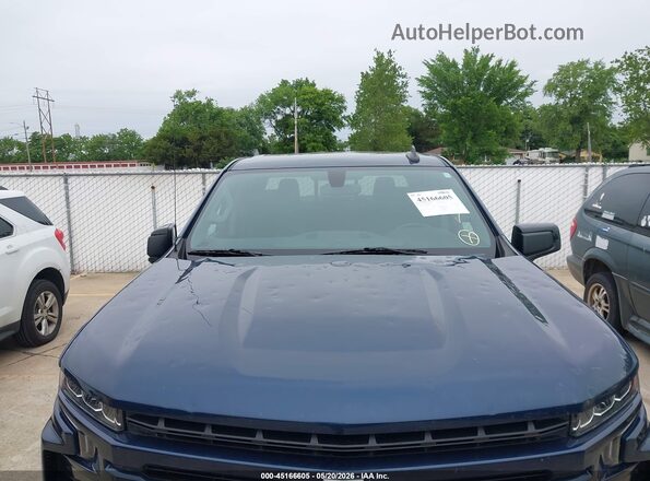 3GCUYEED1KG174435 2019 CHEVROLET SILVERADO Blue 