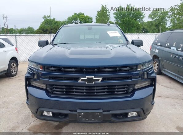 3GCUYEED1KG174435 2019 CHEVROLET SILVERADO Blue 