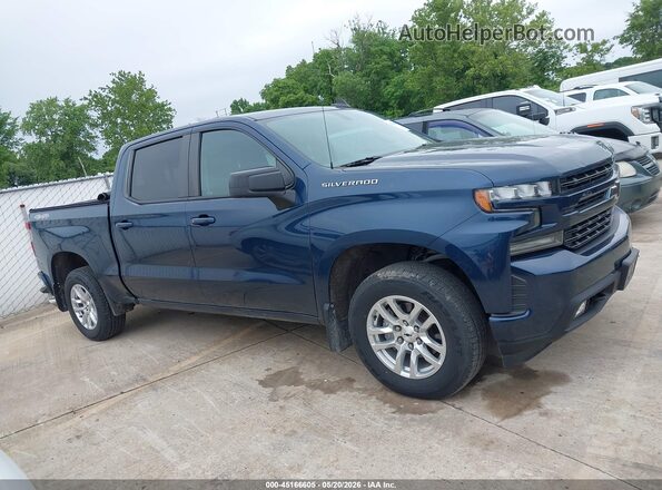3GCUYEED1KG174435 2019 CHEVROLET SILVERADO Blue 