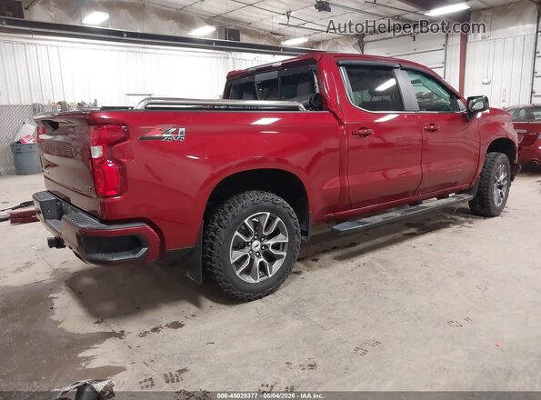 3GCUYEED1LG143381 2020 CHEVROLET SILVERADO Red უკანა მარჯვენა