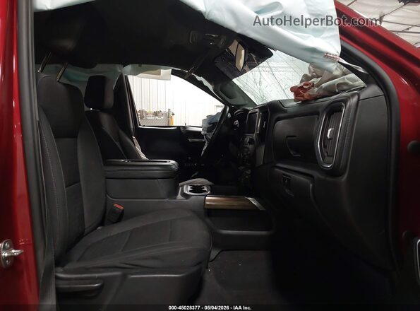 3GCUYEED1LG143381 2020 CHEVROLET SILVERADO Red წინა სალონის ხედი
