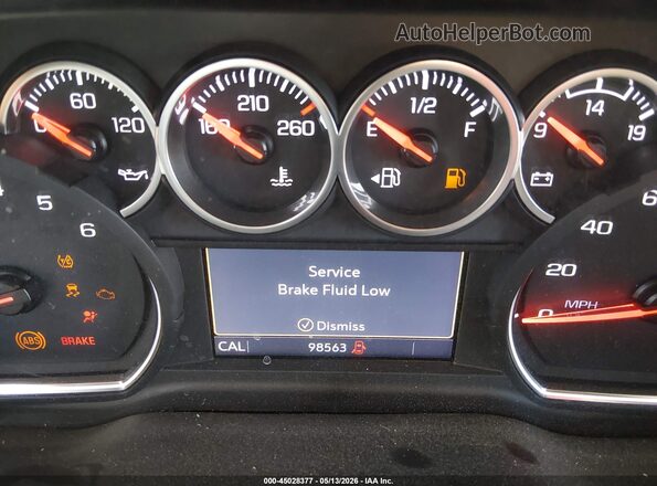 3GCUYEED1LG143381 2020 CHEVROLET SILVERADO Red უკანა სავარძლების ხედი