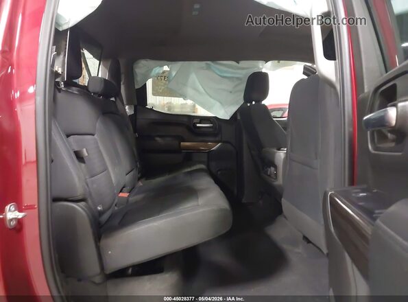 3GCUYEED1LG143381 2020 CHEVROLET SILVERADO Red VIN კოდის სტიკერის ხედი