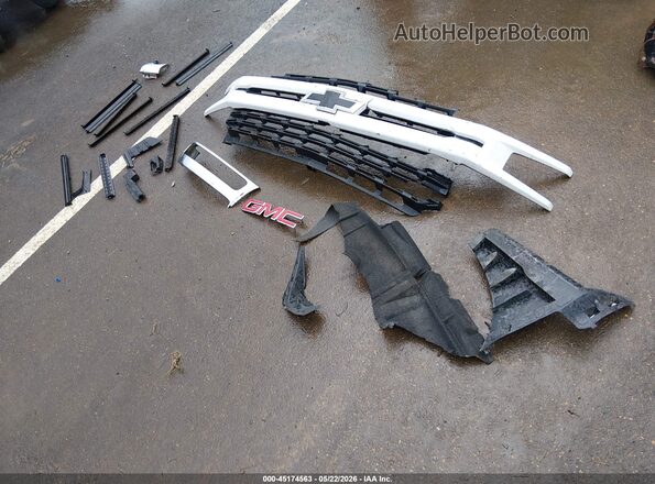 3GCUYEED1LG427982 2020 CHEVROLET SILVERADO White Առջևի վահանակի տեսք