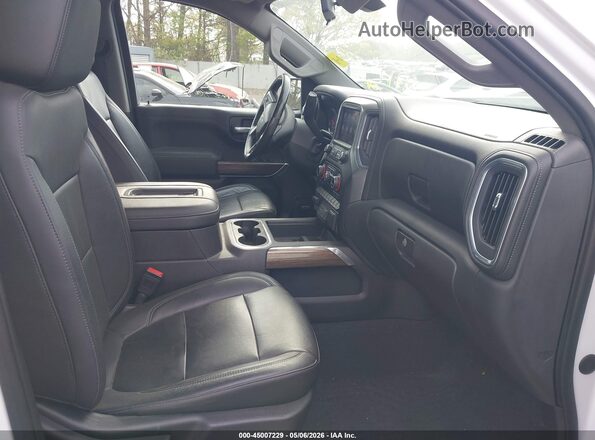 3GCUYEED3LG176138 2020 CHEVROLET SILVERADO White წინა სალონის ხედი