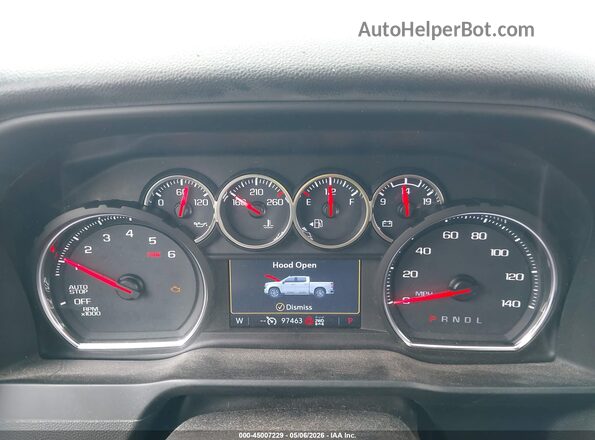 3GCUYEED3LG176138 2020 CHEVROLET SILVERADO White უკანა სავარძლების ხედი