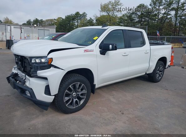 3GCUYEED3LG176138 2020 CHEVROLET SILVERADO White წინა მარცხენა ხედი სამი მეოთხედიდან