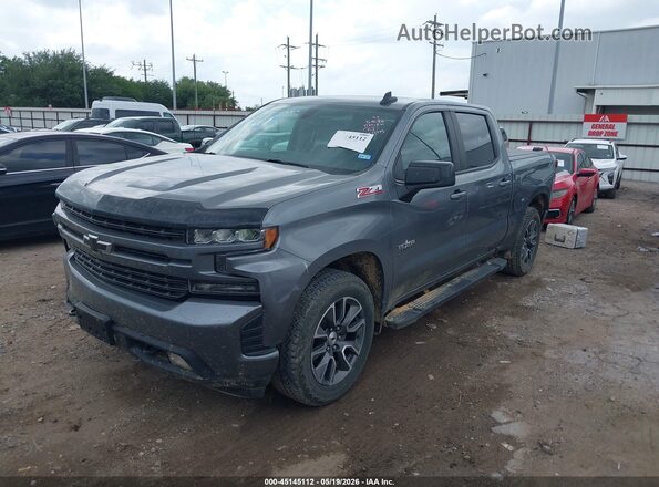 3GCUYEED3NG119795 2022 CHEVROLET SILVERADO Gray Առջևի ձախ երեք քառորդ տեսարան