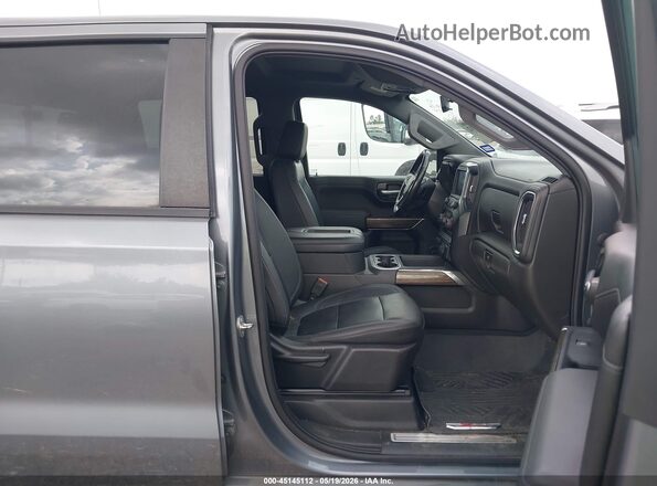 3GCUYEED3NG119795 2022 CHEVROLET SILVERADO Gray Սալոնի դիմացի տեսք