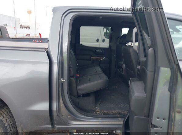 3GCUYEED3NG119795 2022 CHEVROLET SILVERADO Gray VIN կոդի պիտակի տեսք