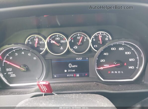 3GCUYEED3NG119795 2022 CHEVROLET SILVERADO Gray Հետևի նստատեղերի տեսք
