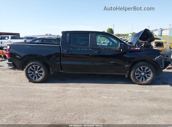 3GCUYEED4NG184591 2022 CHEVROLET SILVERADO Black Սալոնի հետևի տեսք