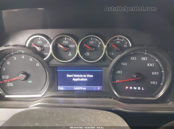 3GCUYEED5LG186668 2020 CHEVROLET SILVERADO Blue Հետևի նստատեղերի տեսք