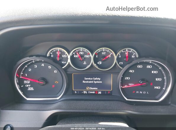 3GCUYEED7LG332245 2020 CHEVROLET SILVERADO Синий 