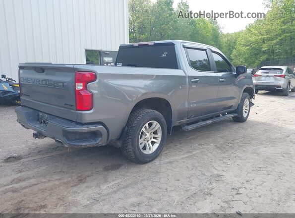 3GCUYEED7NG111361 2022 CHEVROLET SILVERADO Gray Задня права чверть