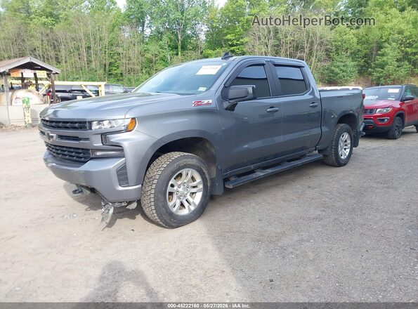 3GCUYEED7NG111361 2022 CHEVROLET SILVERADO Gray Передня ліва чверть