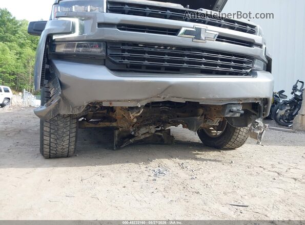 3GCUYEED7NG111361 2022 CHEVROLET SILVERADO Gray Вид спереду