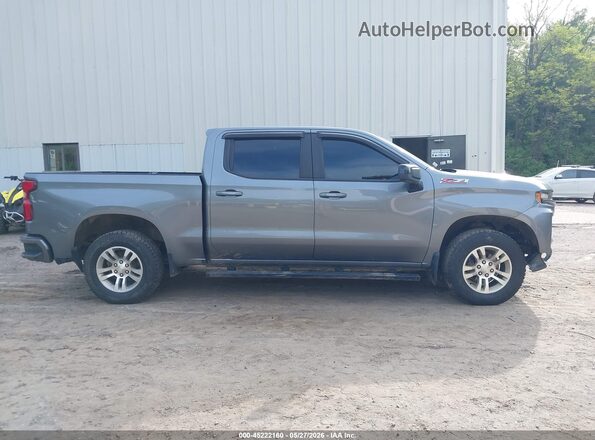 3GCUYEED7NG111361 2022 CHEVROLET SILVERADO Gray Вид задньої частини салону