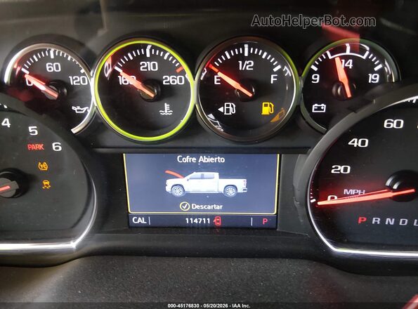 3GCUYEED8LG106389 2020 CHEVROLET SILVERADO Black 
