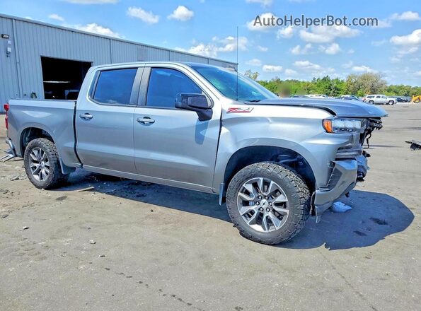 3GCUYEED8LG416090 2020 CHEVROLET SILVERADO Серебряный Передняя правая четверть