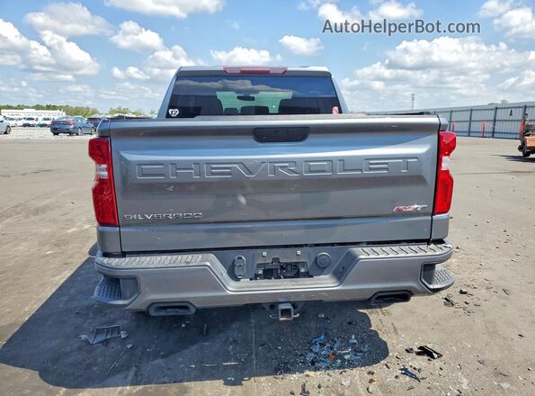 3GCUYEED8LG416090 2020 CHEVROLET SILVERADO Серебряный Вид сзади