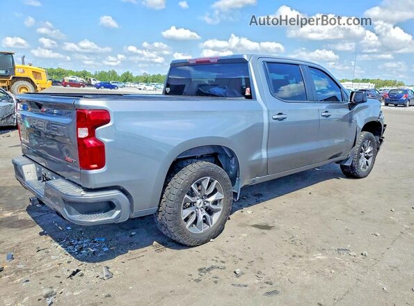 3GCUYEED8LG416090 2020 CHEVROLET SILVERADO Серебряный Задняя правая четверть