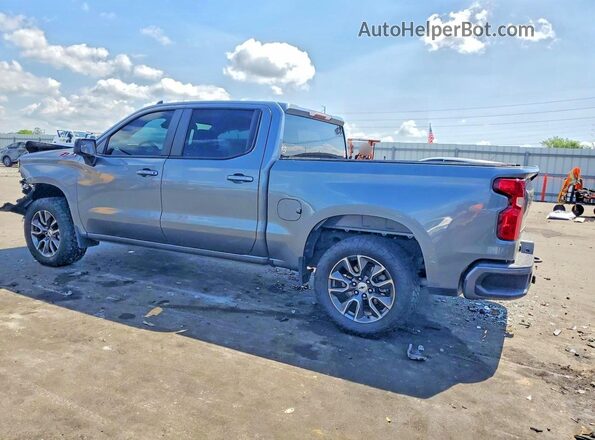 3GCUYEED8LG416090 2020 CHEVROLET SILVERADO Серебряный Задняя левая четверть
