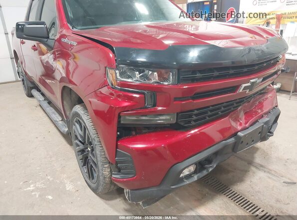 3GCUYEEDXLG209538 2020 CHEVROLET SILVERADO Red Դիմացի տեսք