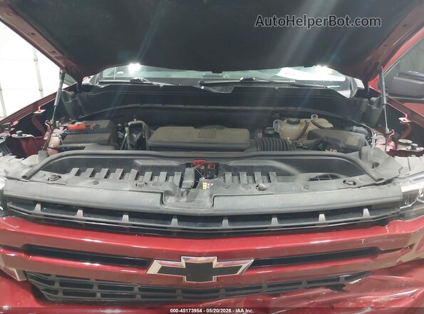 3GCUYEEDXLG209538 2020 CHEVROLET SILVERADO Red Հետևի տեսք
