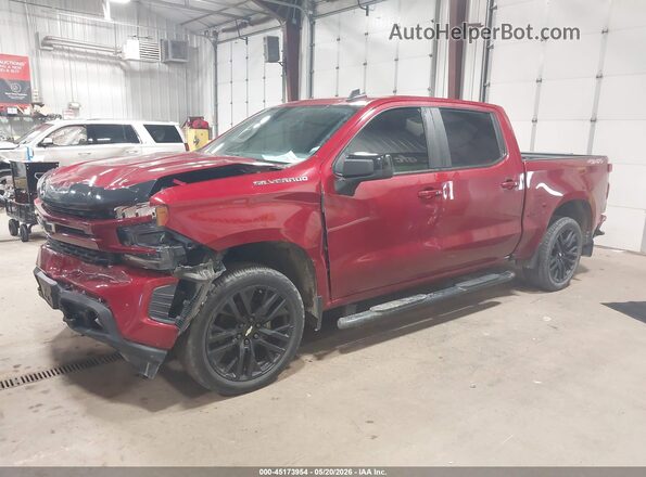 3GCUYEEDXLG209538 2020 CHEVROLET SILVERADO Red Սալոնի 360 աստիճան տեսք