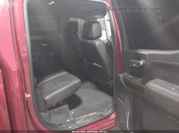 3GCUYEEDXLG209538 2020 CHEVROLET SILVERADO Red VIN կոդի պիտակի տեսք