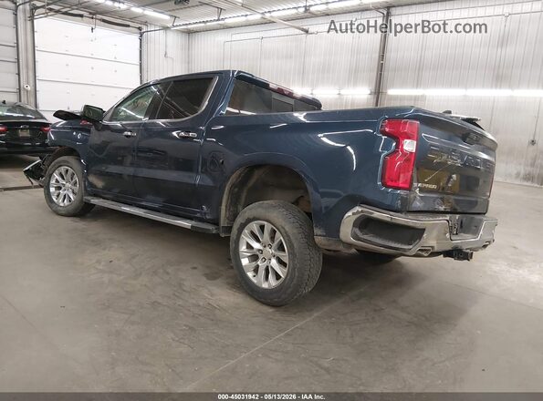 3GCUYGED5LG312314 2020 CHEVROLET SILVERADO Blue უკანა მარცხენა