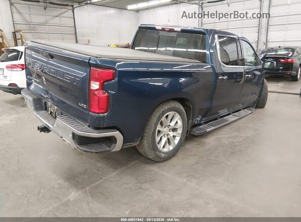 3GCUYGED5LG312314 2020 CHEVROLET SILVERADO Blue უკანა მარჯვენა