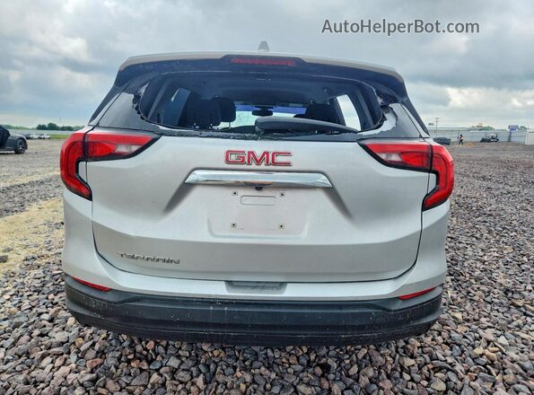 3GKALLEV3JL251461 2018 GMC TERRAIN Silver Vista trasera