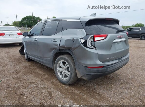 3GKALMEG0PL218336 2023 GMC TERRAIN Gray Rear left
