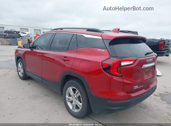 3GKALMEG0RL261450 2024 GMC TERRAIN Бордовый Задняя левая четверть
