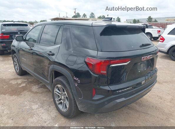 3GKALMEG0SL327596 2025 GMC TERRAIN Черный Задняя левая четверть