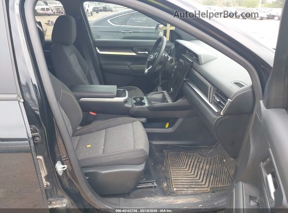 3GKALMEG0SL327596 2025 GMC TERRAIN Черный Вид салона спереди