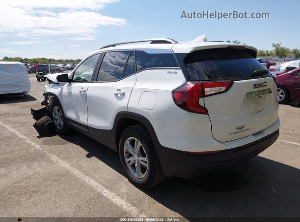3GKALMEG1PL223786 2023 GMC TERRAIN White Հետևի ձախ