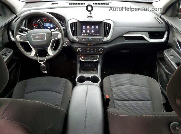 3GKALMEG1PL254813 2023 GMC TERRAIN Red Вид панелі приладів