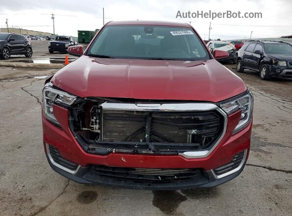 3GKALMEG1PL254813 2023 GMC TERRAIN Red Вид спереду