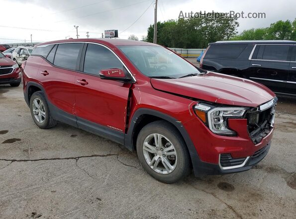 3GKALMEG1PL254813 2023 GMC TERRAIN Red Передня права чверть