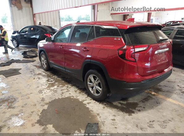 3GKALMEG1RL382830 2024 GMC TERRAIN Красный Задняя левая четверть