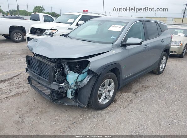 3GKALMEG2RL357595 2024 GMC TERRAIN Gray Vista tres cuartos delantera izquierda