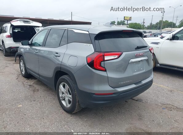 3GKALMEG2RL357595 2024 GMC TERRAIN Gray Trasero izquierdo
